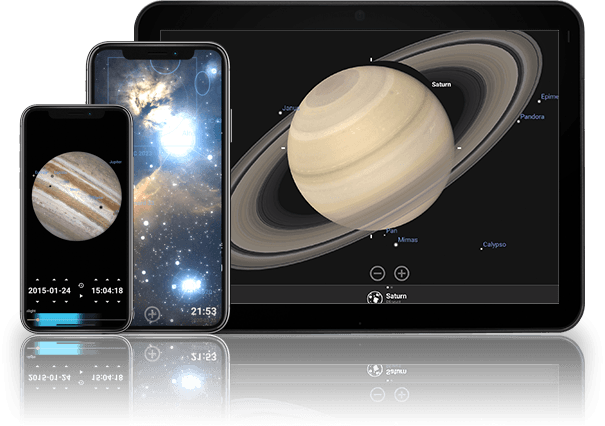 Screenshot stellarium mobile plus devices